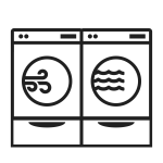 Washer and dryer icon