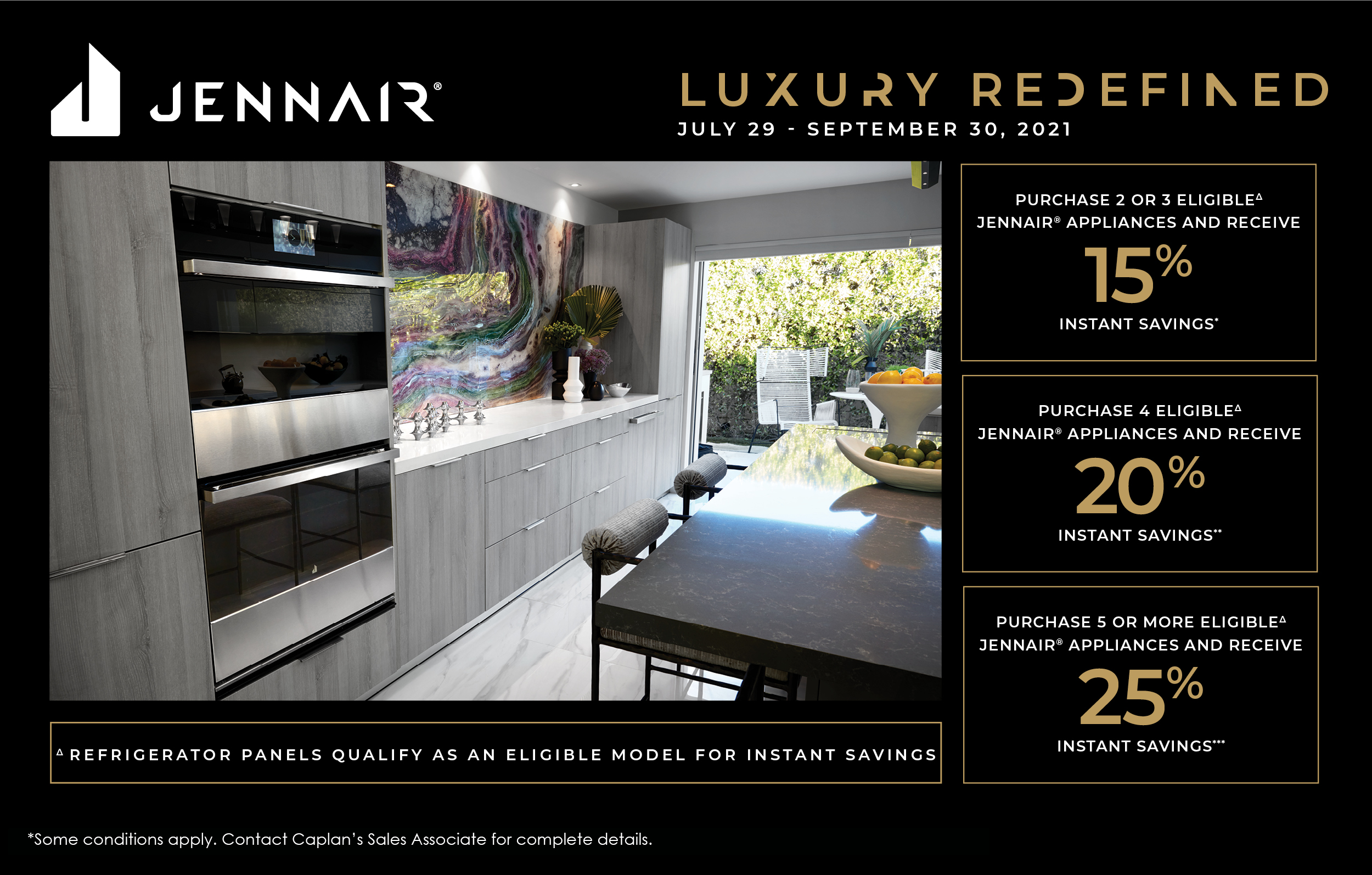 JennAir Promotion July-Sept