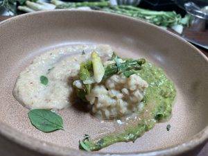 Creamy Asparagus Risotto