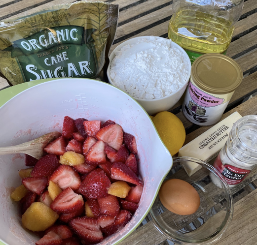 Strawberry Torte Ingredients