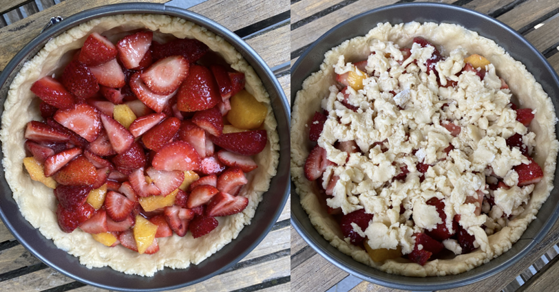 Pre Baked Strawberry Torte