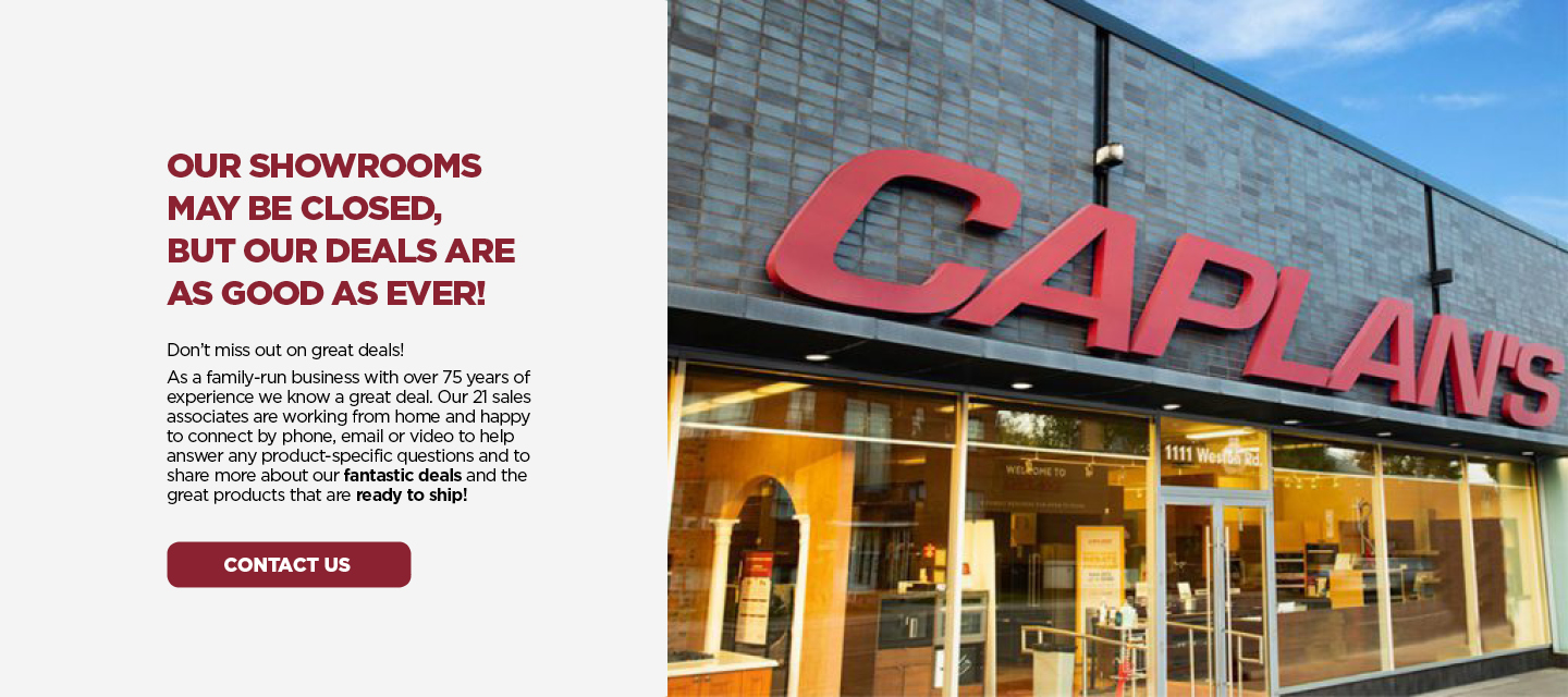 Appliance Store in Toronto & Canada Caplan's Appliances