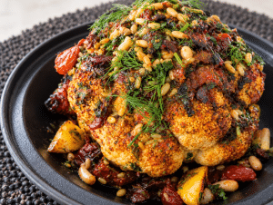 Warm-Spiced Roasted Cauliflower