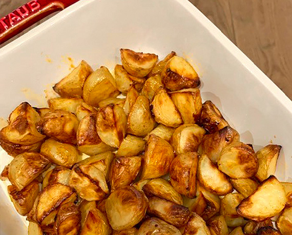 golden potatoes recipe